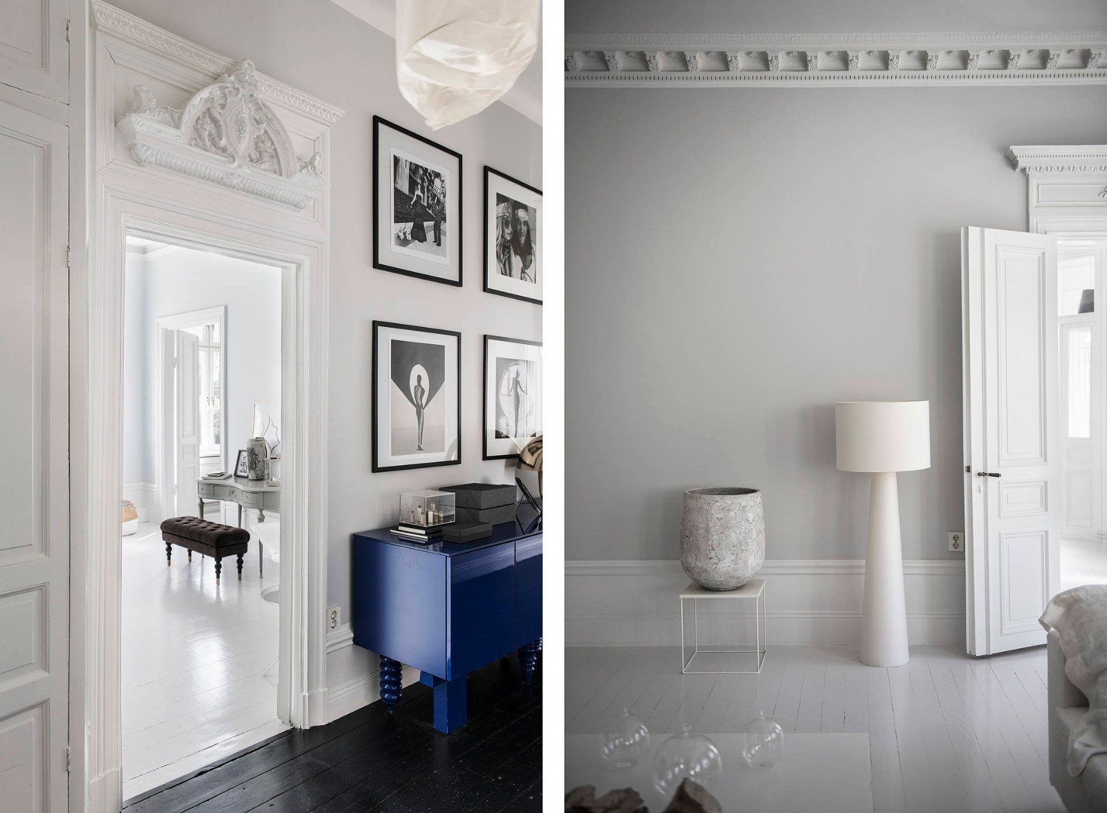 193㎡黑白两色的极简优雅家园-6