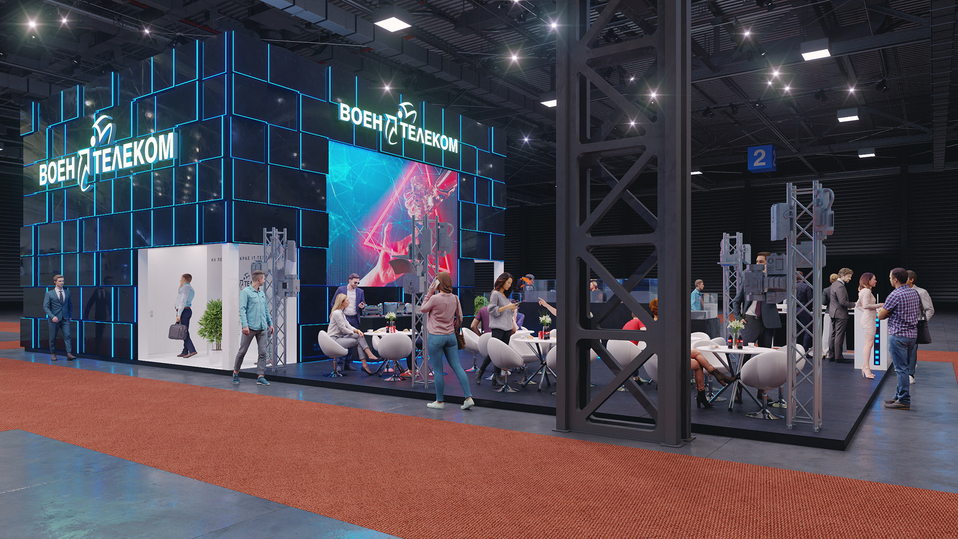 VOENTELECOM 展览展台设计丨俄罗斯丨ARTKARTEL-6