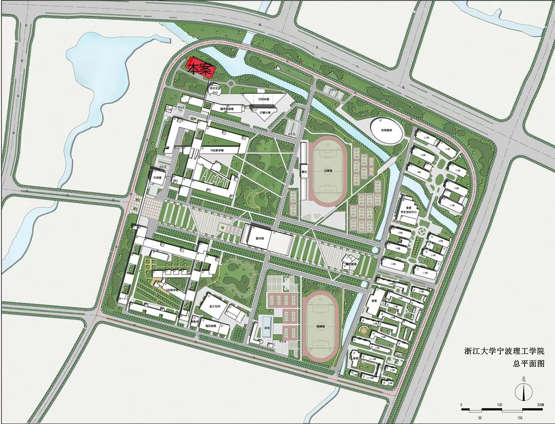 浙江大学宁波理工学院综合大楼——绿色、低碳、生态的校园建筑-5