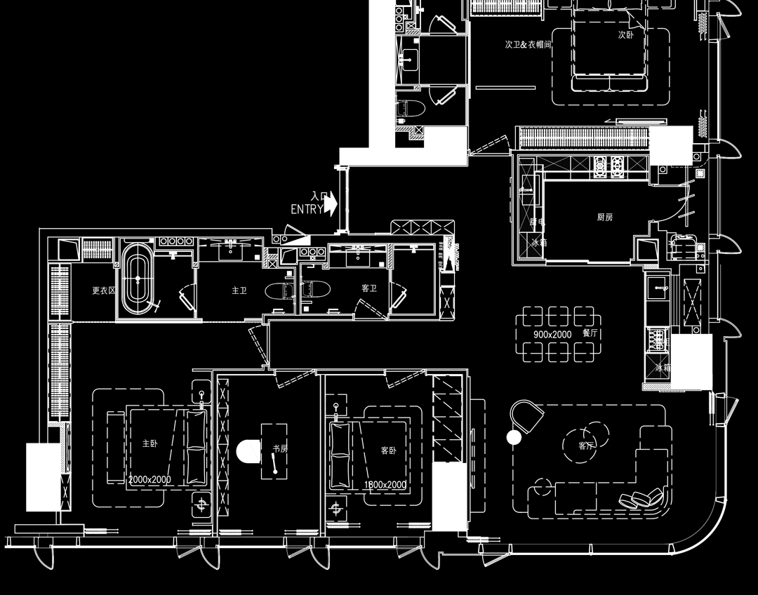 招商太子湾·泓玺样板间丨中国深圳丨璞丽设计 PULI DESIGN-38