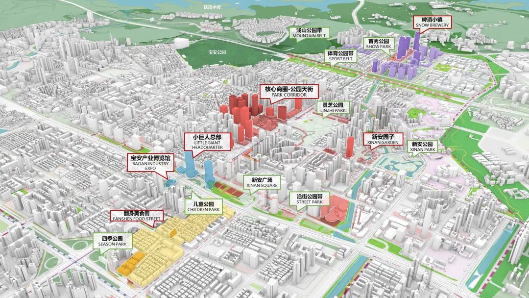 宝安创业路商务大道策划及城市设计国际咨询丨中国深圳-78