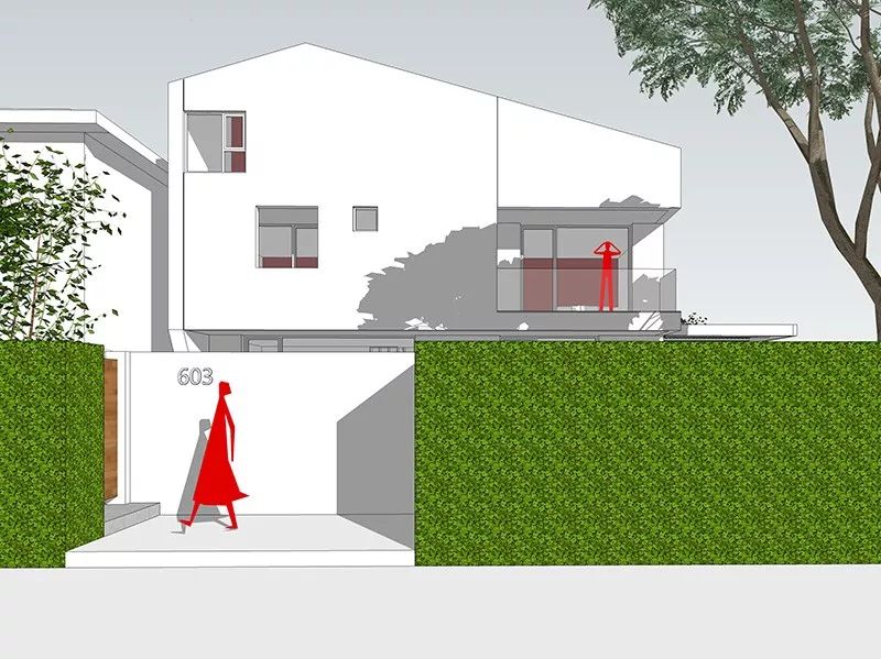 150 万打造现代极简别墅,滑梯藏匿童趣空间-21