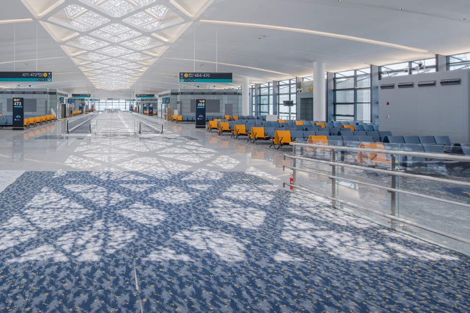 杭州萧山国际机场 T4 航站楼 | 莲下泛舟,桂雨飘香-55