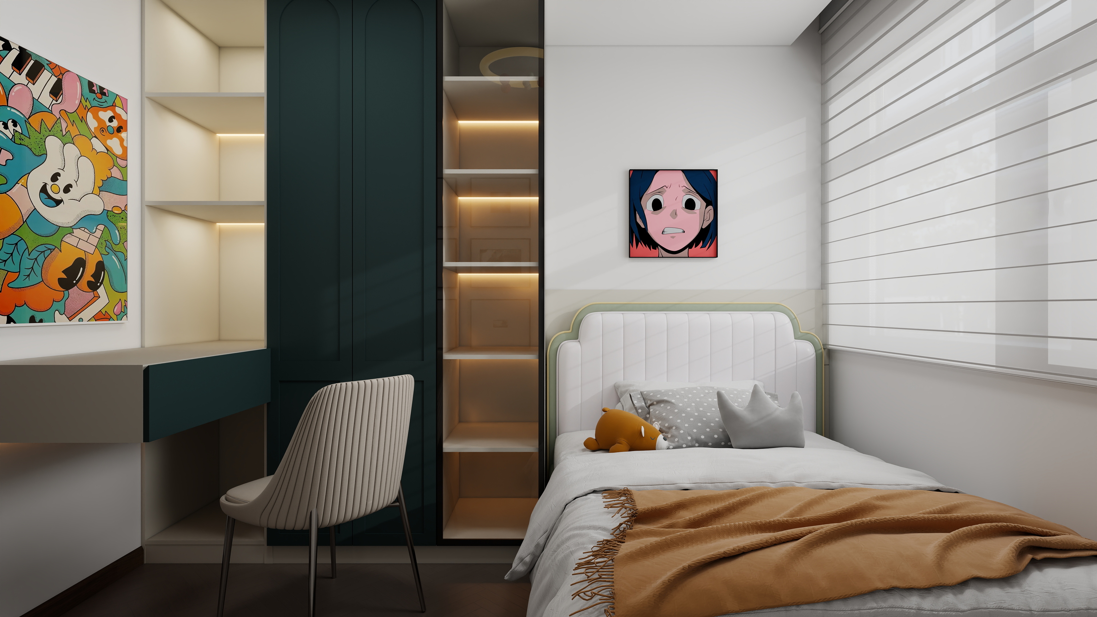 《黄埔·简居》98㎡现代简约实装案例丨中国广州丨广州市至雅设计装饰工程有限公司-38