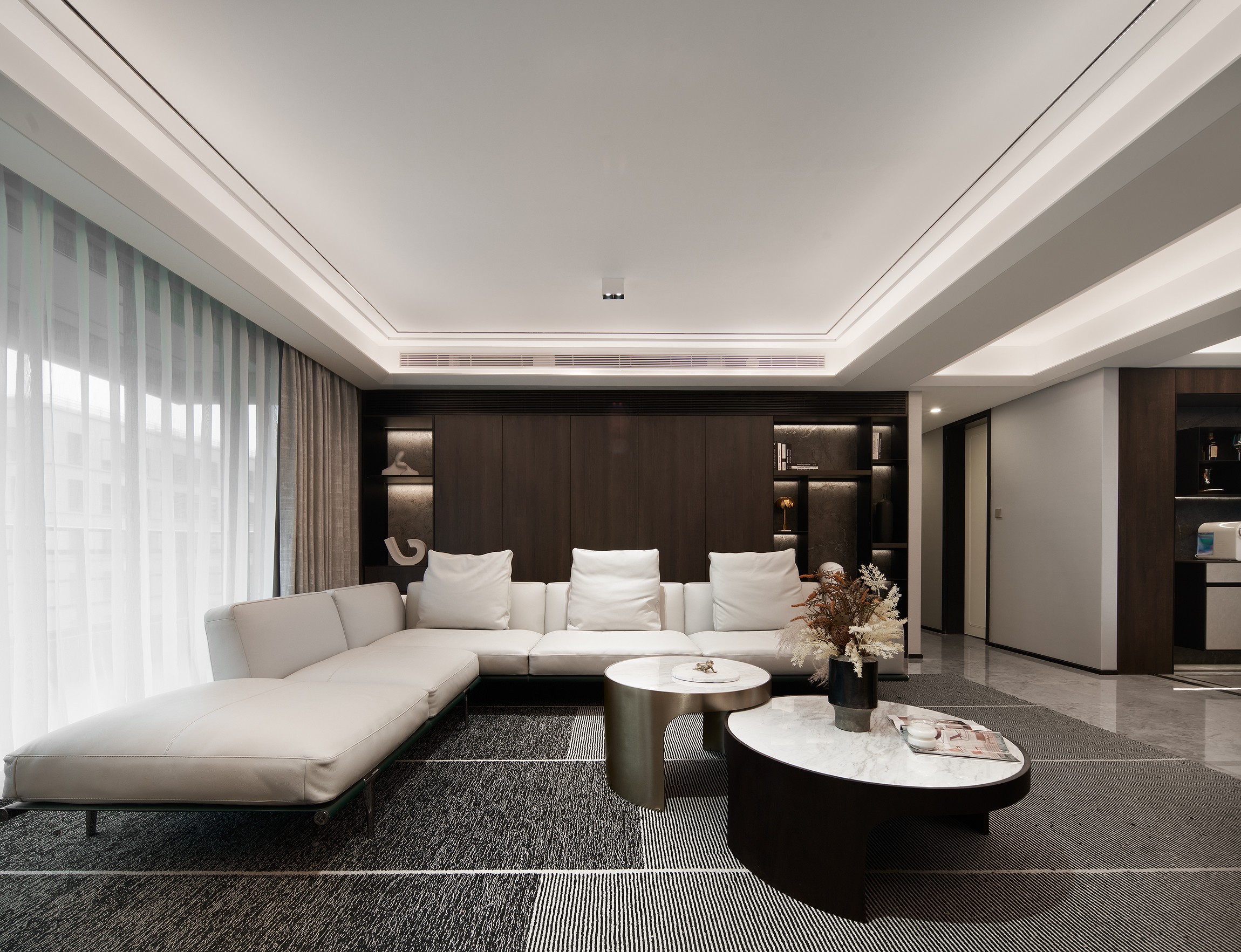 别样美学 · 杭州九龙仓天荟现代简约家居设计丨中国杭州丨朴森全案设计-10