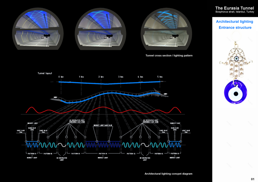 eurasia tunnel igate toll plaza structure and architectural lighting-29