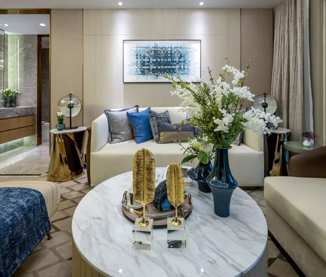 无锡融创•西羲里 115㎡样板房 | 现代浪漫东方魅力-24