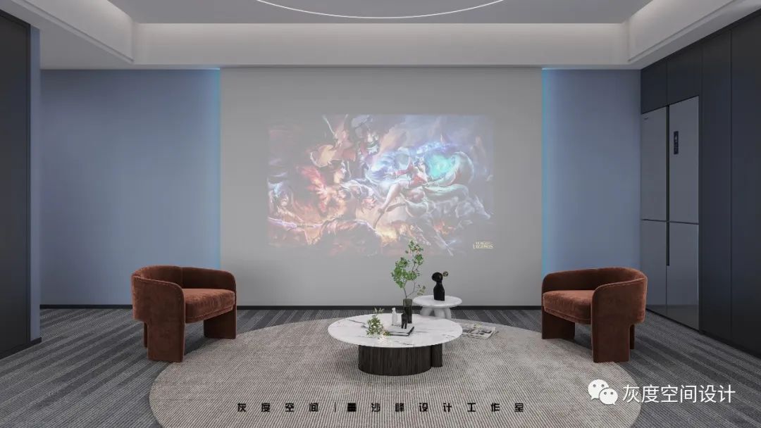 赛博朋克电竞酒店丨灰度空间设计-65