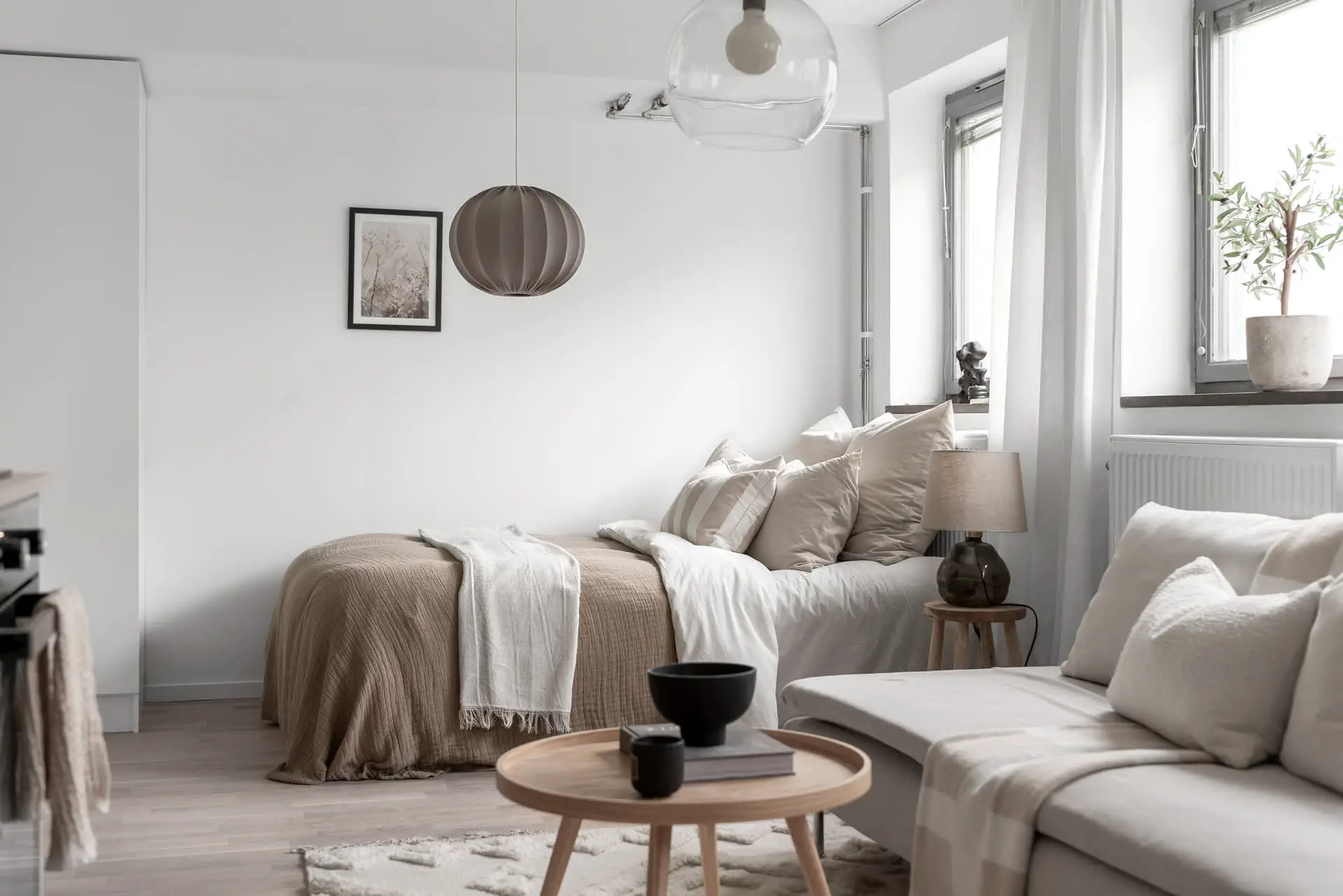 31m2 北欧风格明亮工作室，温馨和谐的理想居所-9