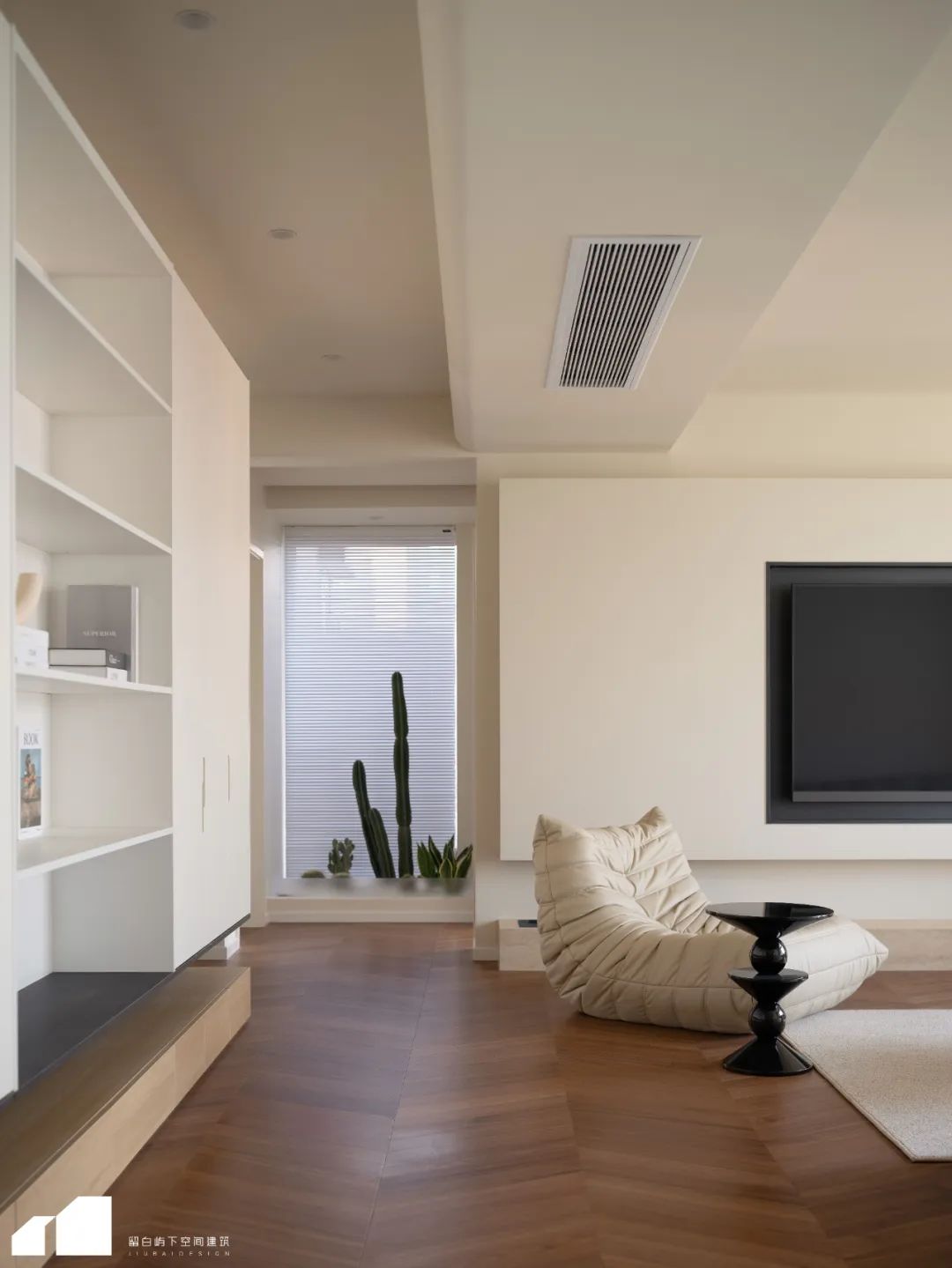 奶油风私宅设计丨留白屿下空间建筑-33