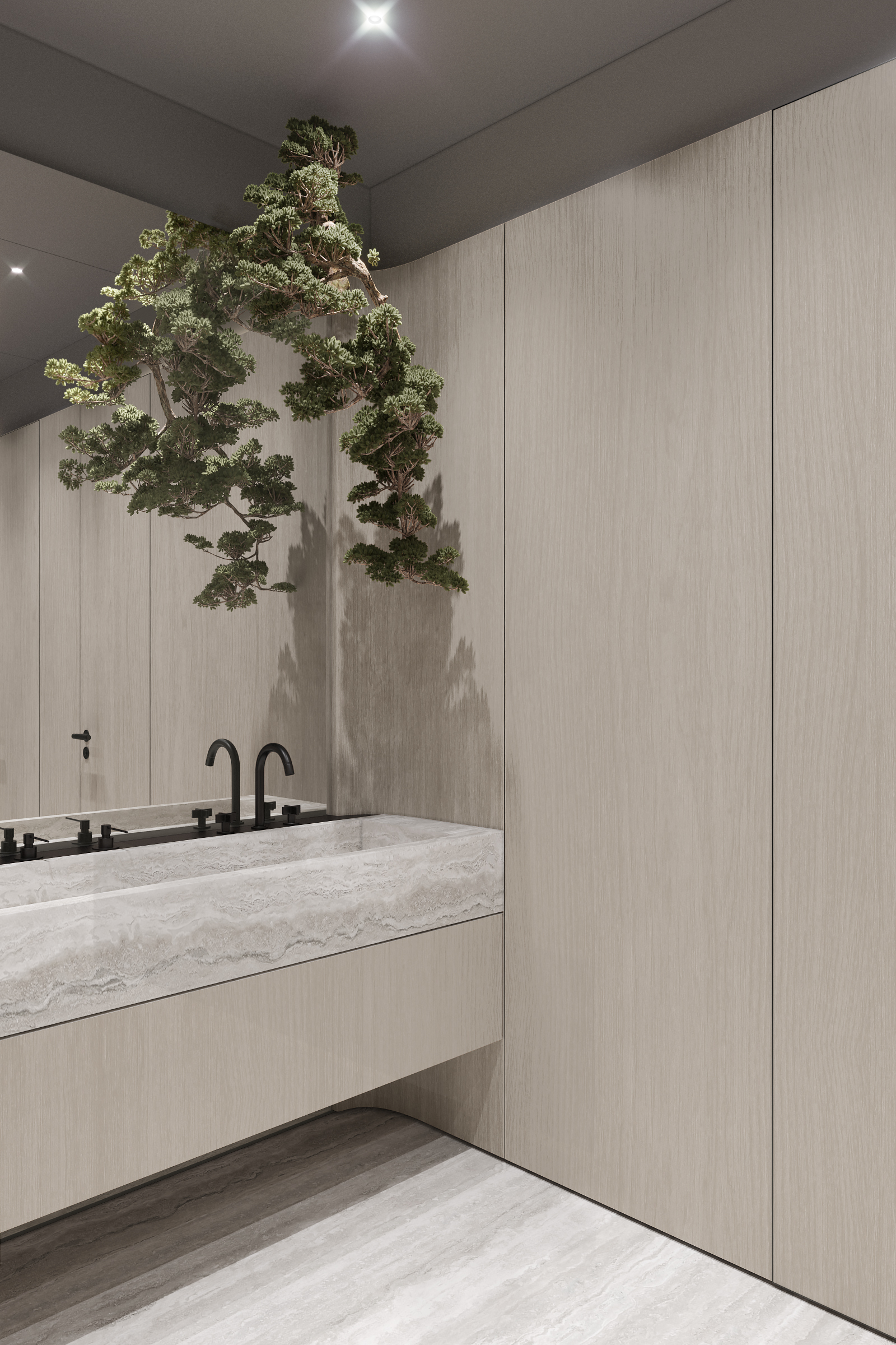 莫斯科办公室洗手间设计丨俄罗斯莫斯科丨Elena Solianik-4