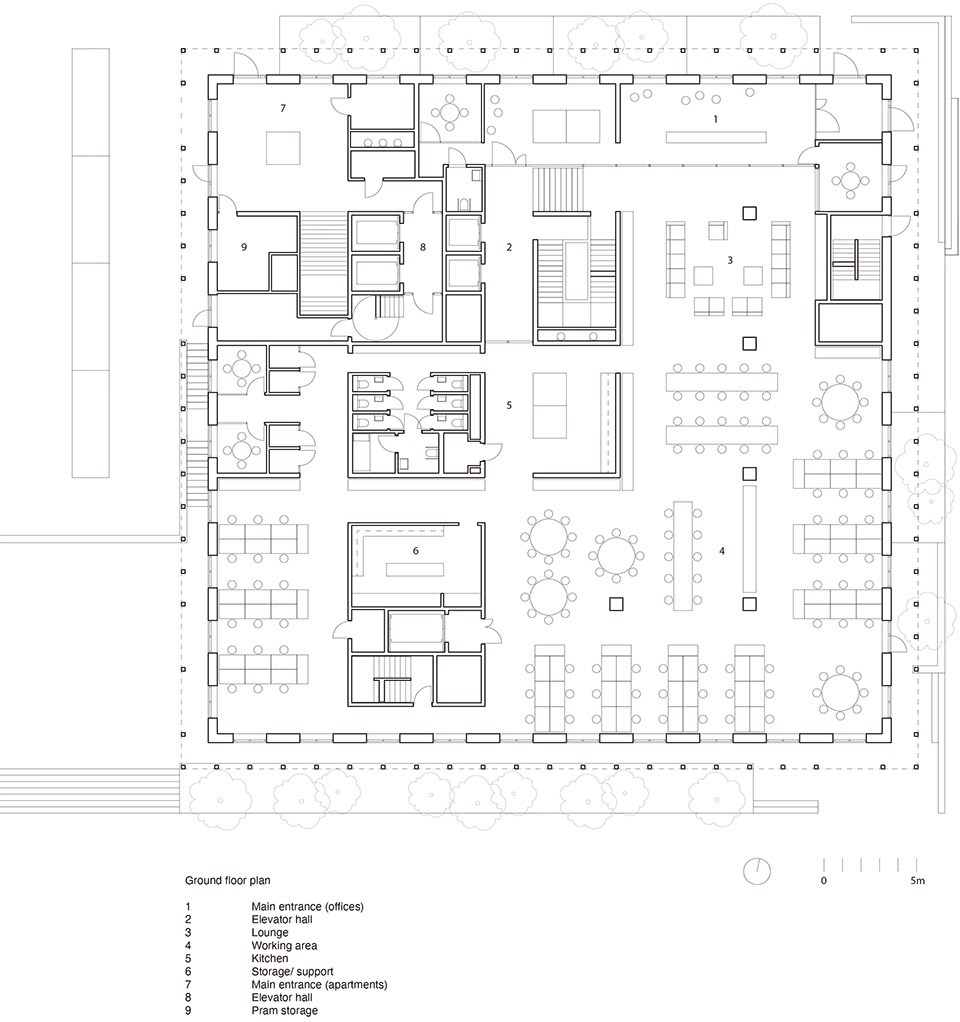 Skärholmen 斯德哥尔摩总部丨瑞典斯德哥尔摩丨SÖDERBERG SÖDERBERG-21