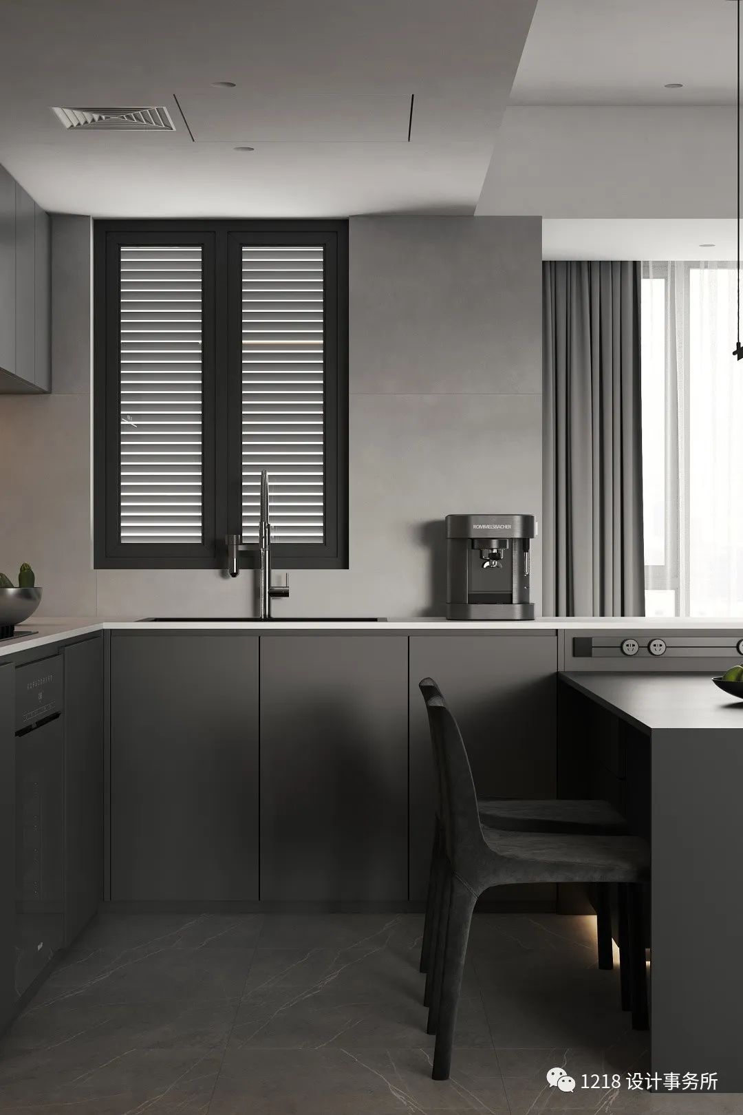 现代极简,纯粹生活的艺术丨中国广州丨1218 设计事务所-32
