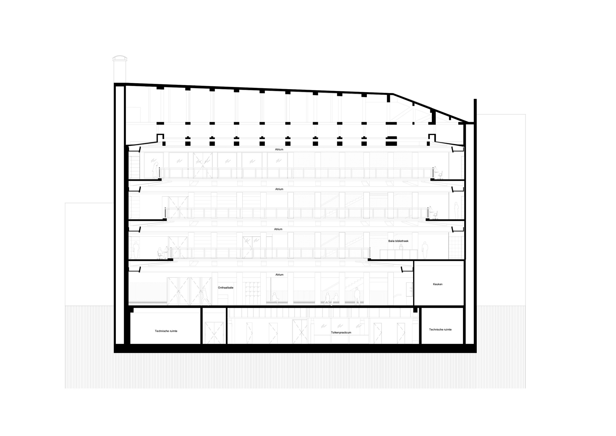 校园歌剧丨比利时安特卫普丨Barchitecten-49