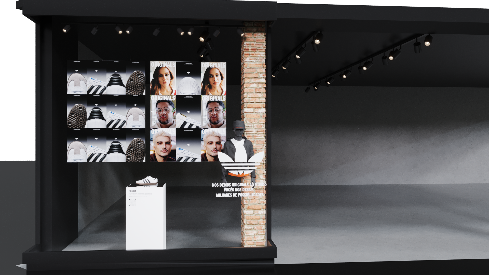 CENO - Vitrines (P,M,G) ARTWALK / ADIDAS ORIGINALS-2