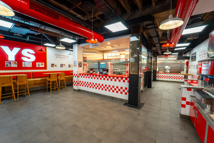 Five Guys | George Street Sydney | Restaurant Design-37