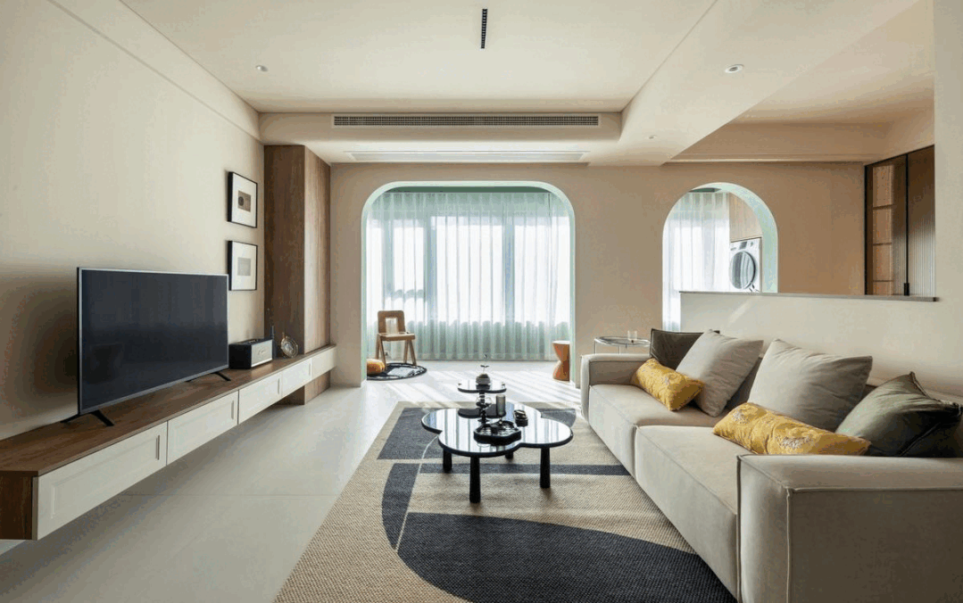 109㎡精装房改造丨麻吉空间设计-3