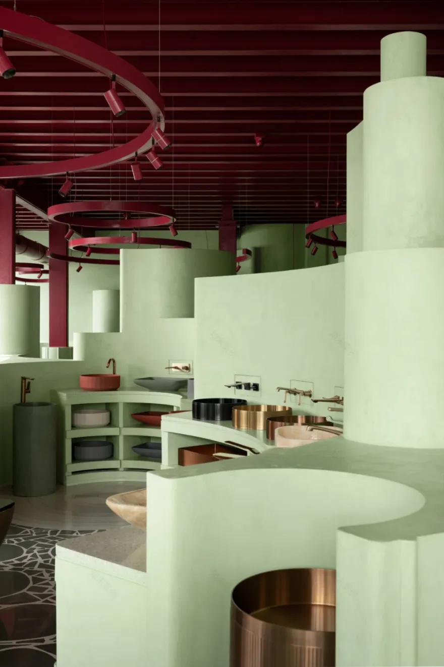 Aquant品牌孟买卫浴展厅(Sorbet)丨印度丨印度MuseLAB设计工作室-7