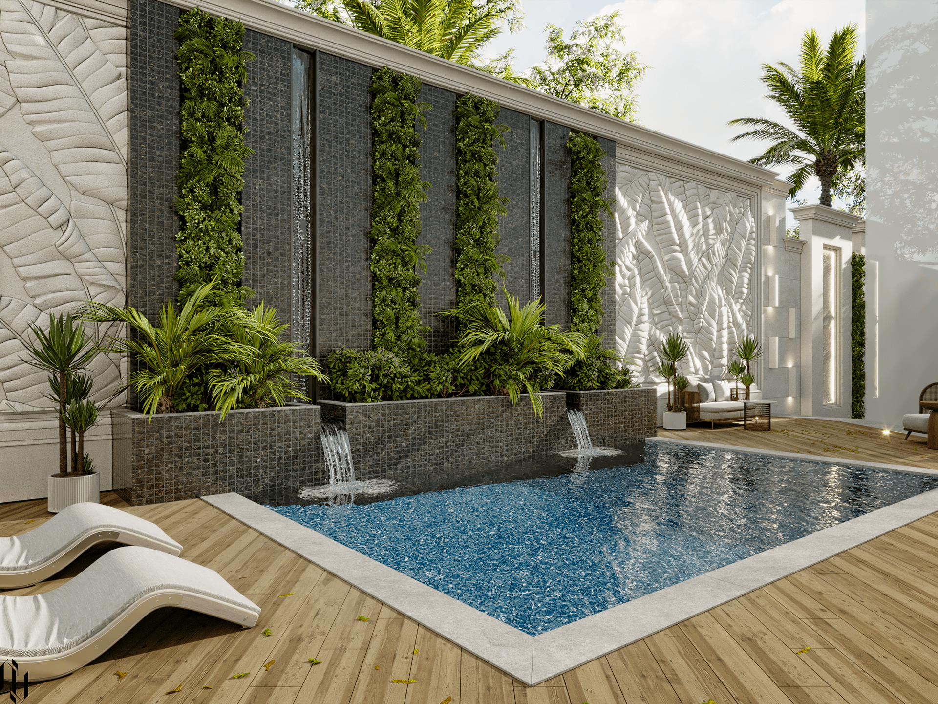 景观项目 沙特阿拉伯别墅4号丨沙特阿拉伯丨INTERNO HOME DESIGN-24