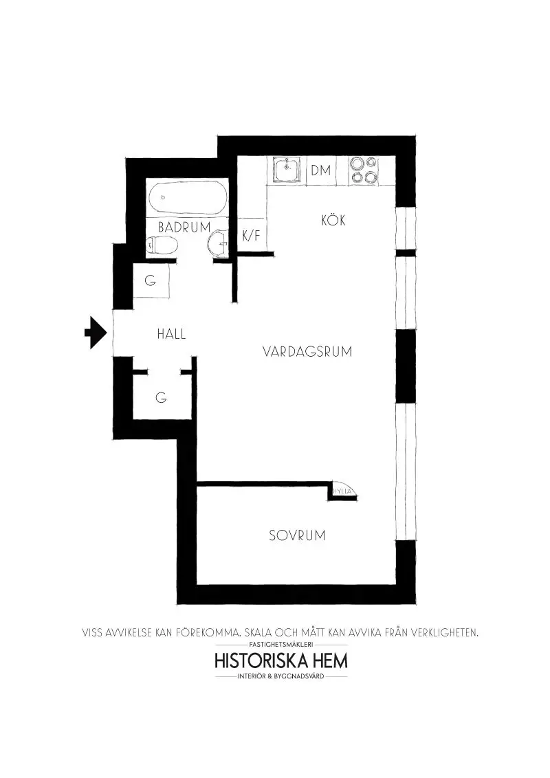37 平米开放式公寓 | 厨房卧室一览无遗-16