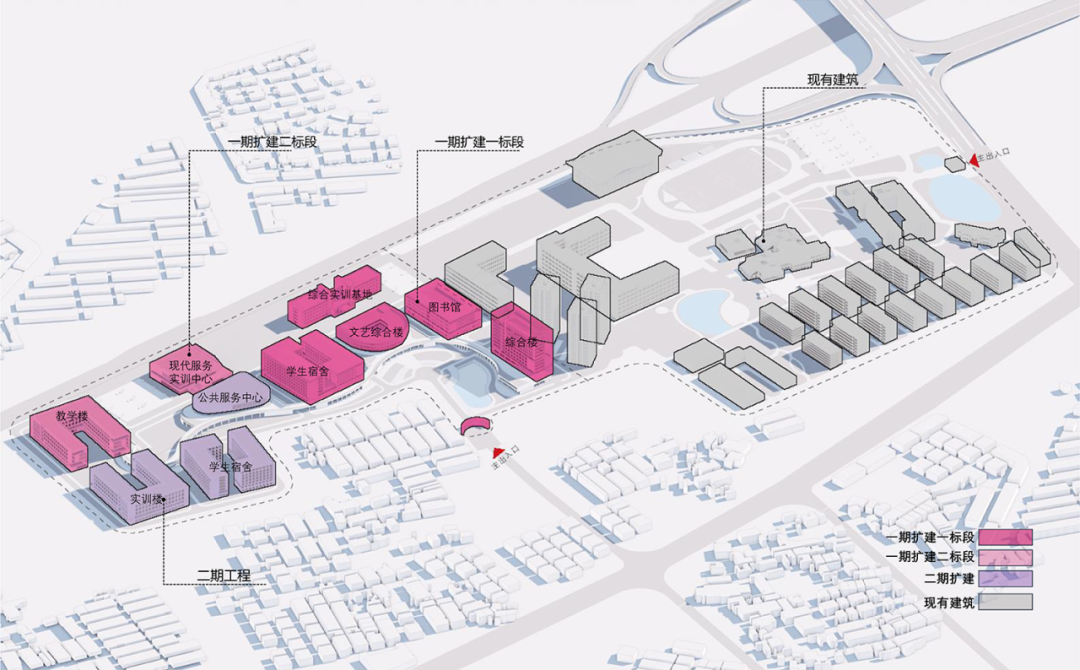 云南省玉溪技师学院扩建项目方案设计丨中国玉溪丨思序产教融合研究中心,云南建学综合设计院-45