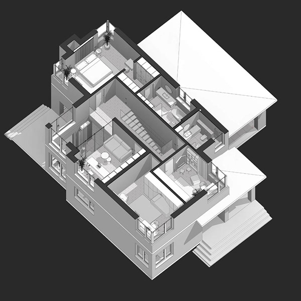 GOSTOMEL 二楼室内设计丨乌克兰基辅丨MURO BUREAU-6