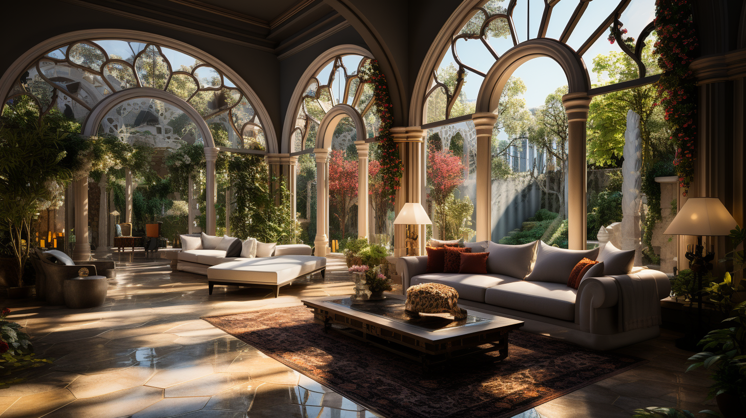 度假酒店大堂空间设计-7