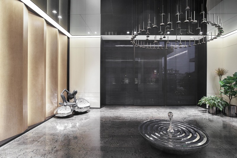 沈阳龙湖天奕售楼处——现代亚太文化交融设计-7