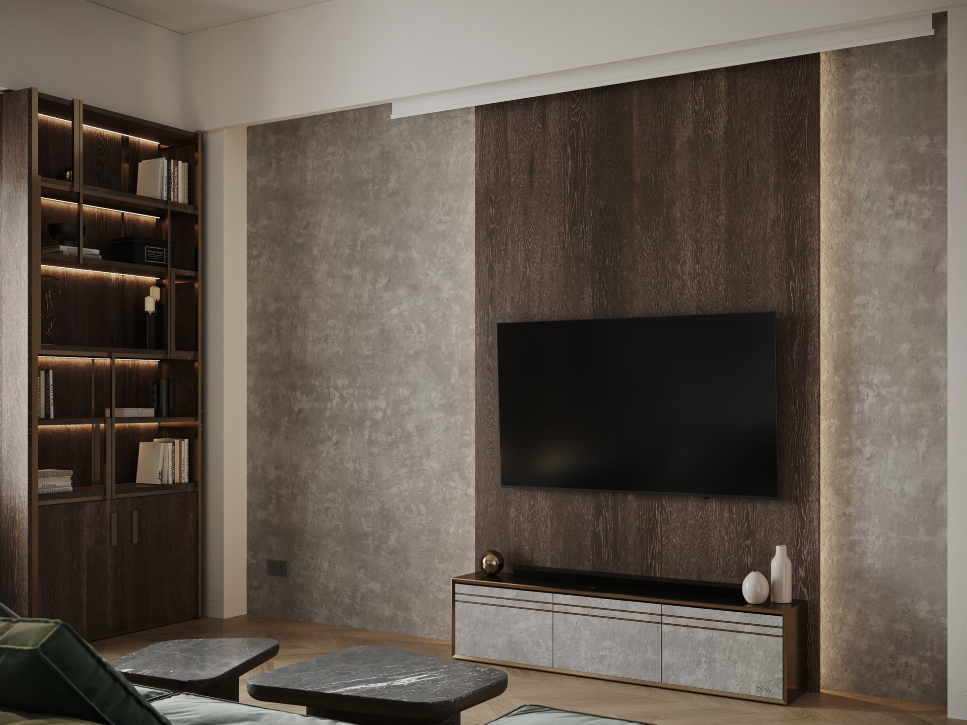 单一麦芽公寓室内设计-38