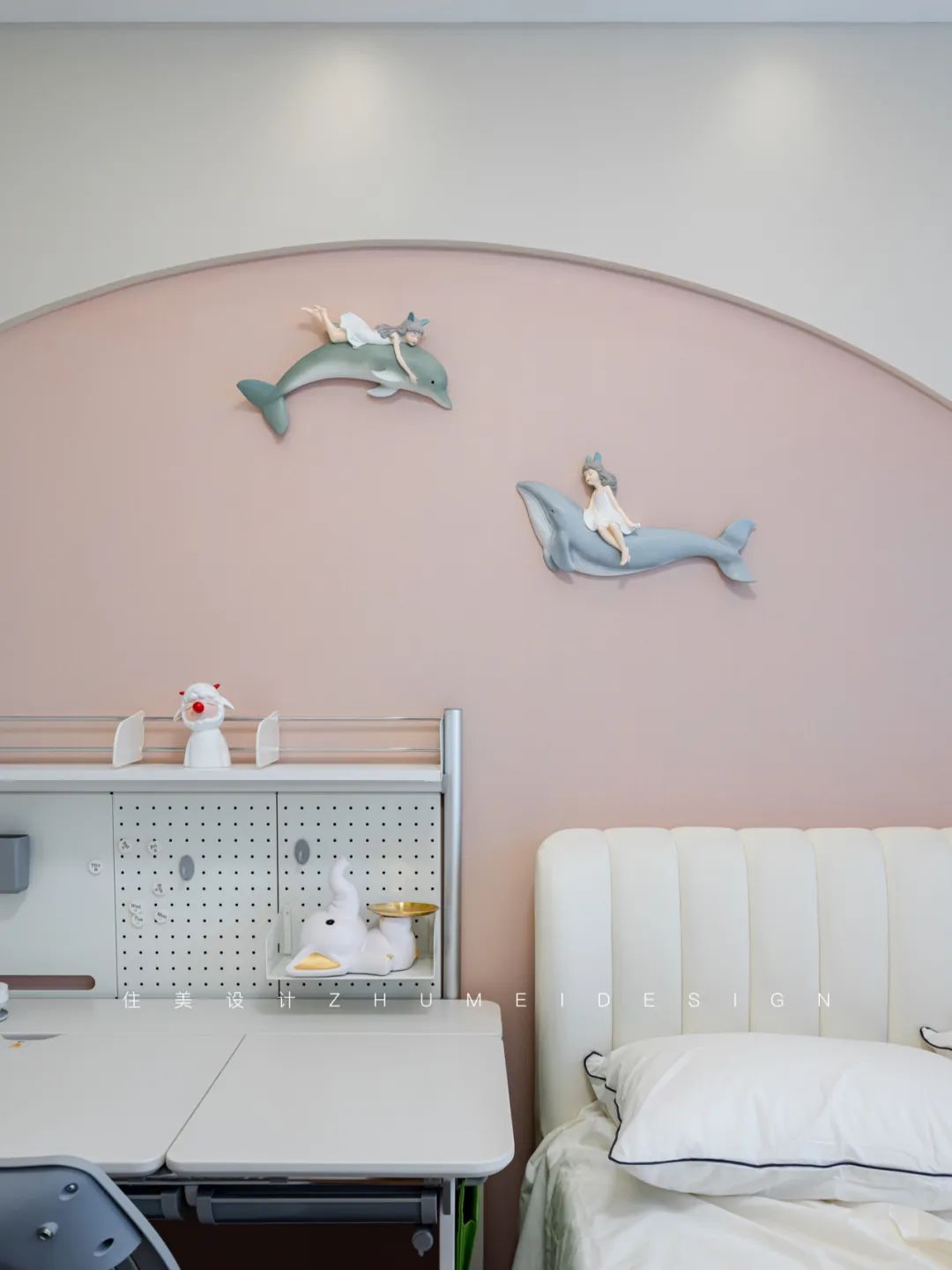 云端之外 · 现代奶油风格的温馨家庭空间设计丨中国长沙丨住美设计-54