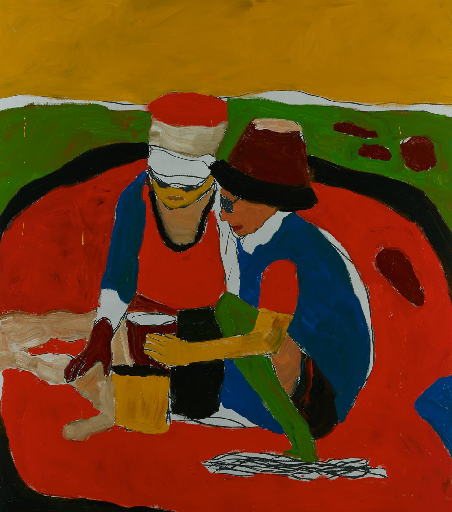 威尼斯教堂里的“条纹”盛宴——肖恩·斯库利个展“人类”-12