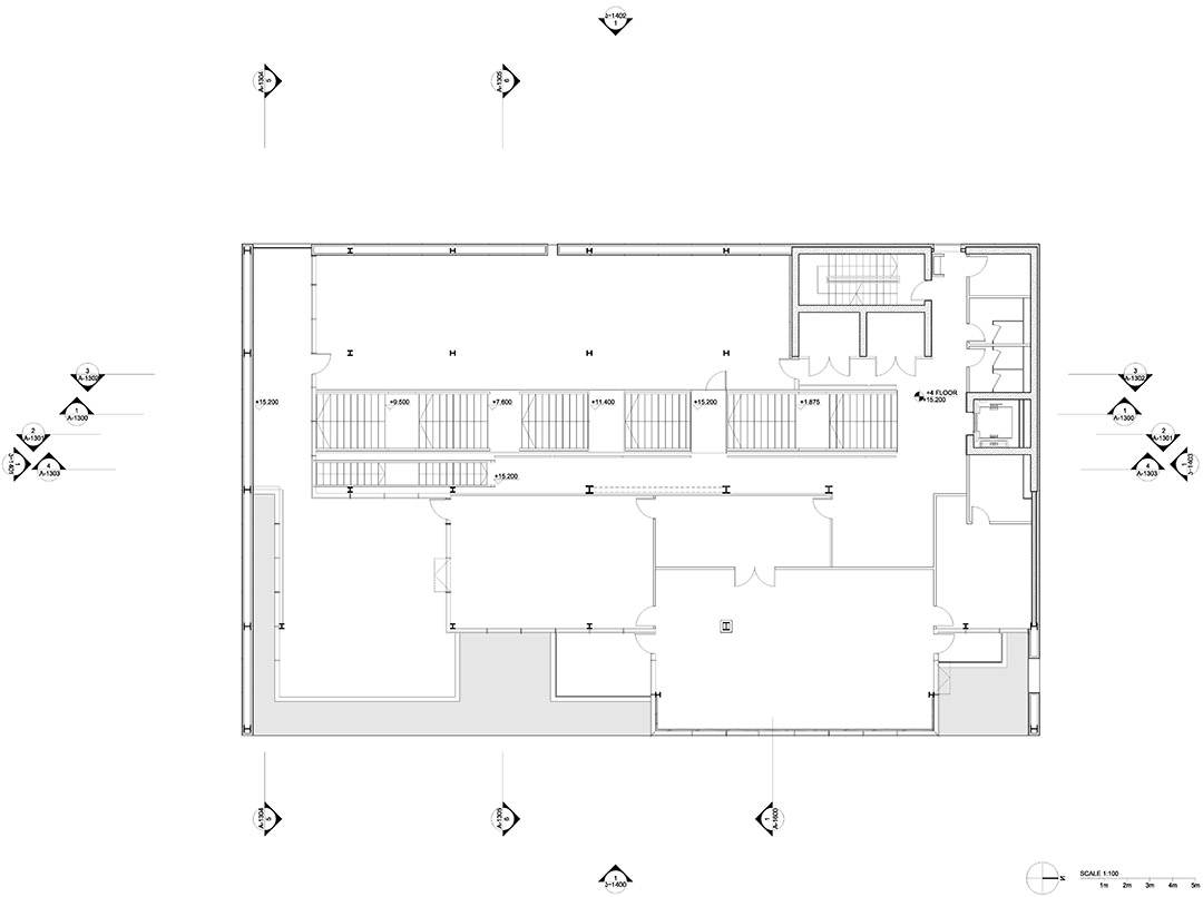 格鲁吉亚第比利斯检察院办公楼——Architects of Invention 的悬浮透明设计-57