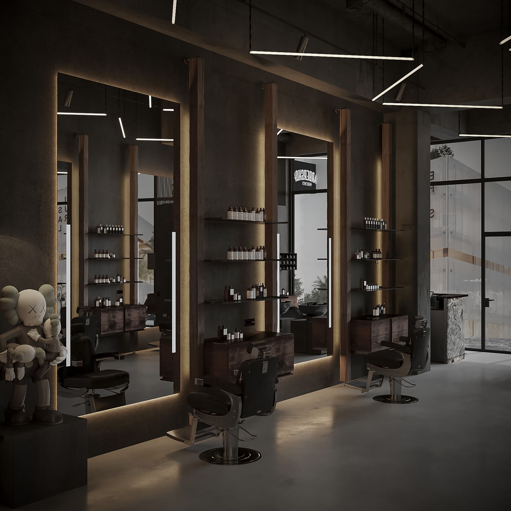 迪拜理发店丨阿联酋迪拜-7