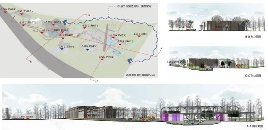 工业遗址改造 | 用景观留下时代的记忆:中车·拾光公园-41