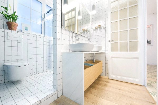 西班牙巴塞罗那公寓华丽改造-16