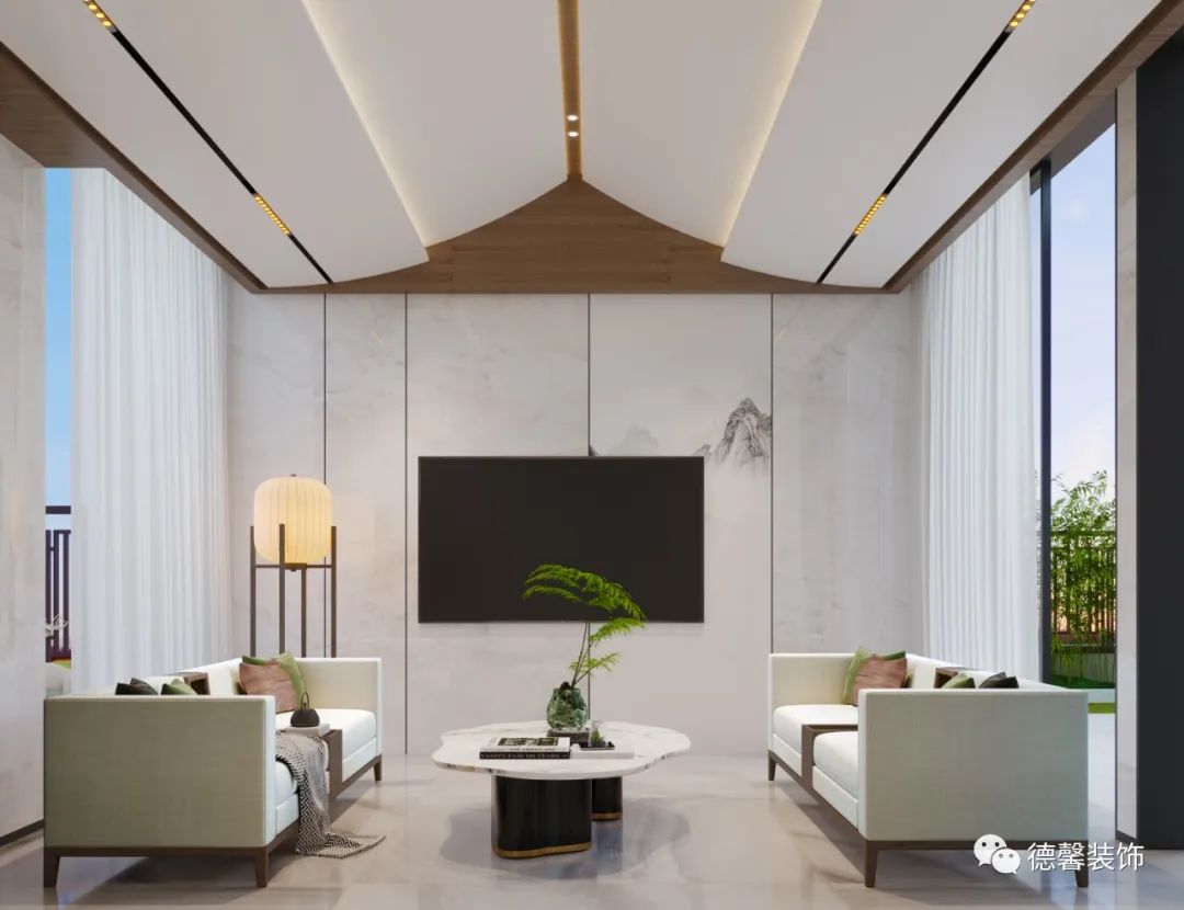 金地半山风华极简新中式设计丨陈镇铧,王河荏,周源-12