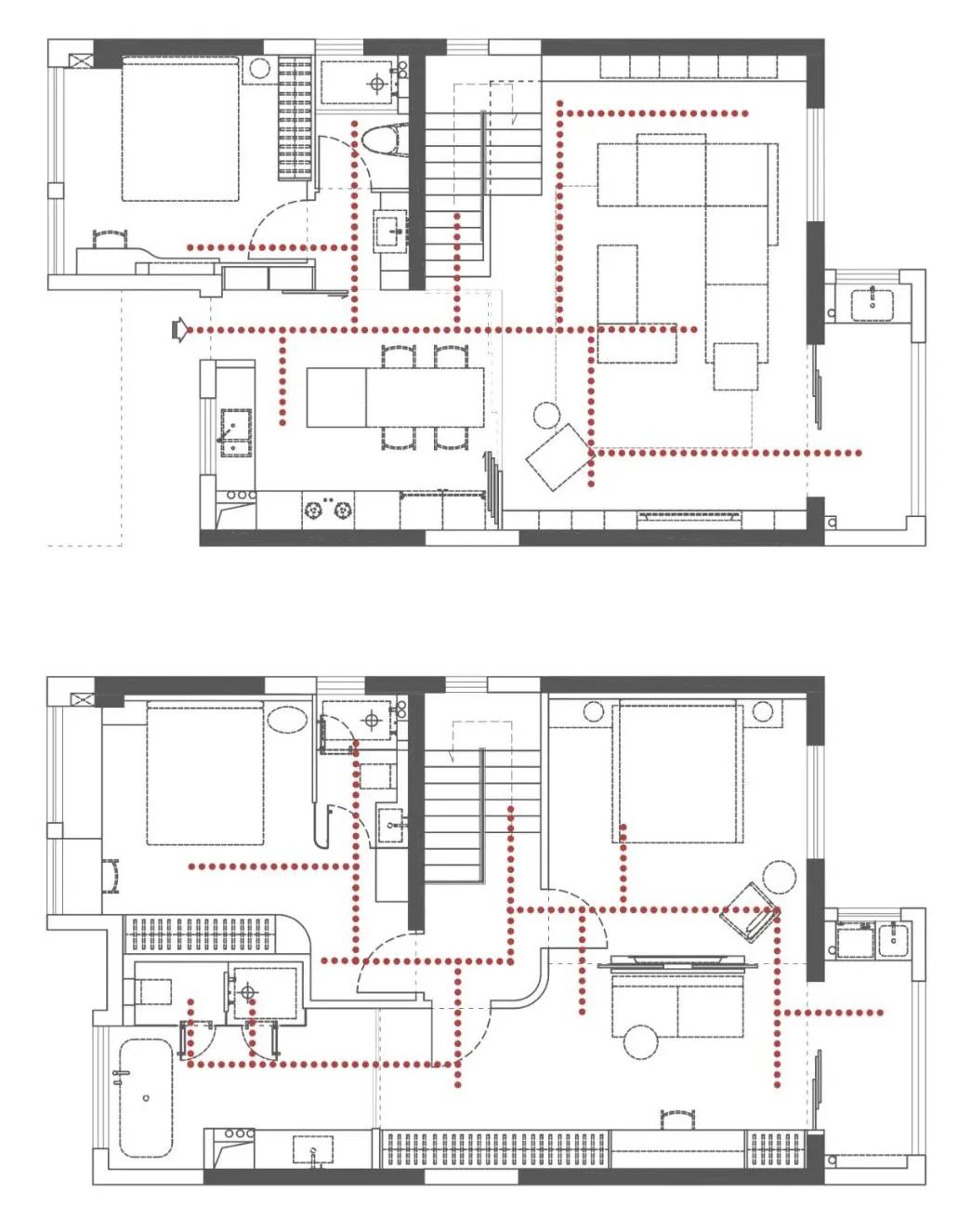 Zhouse 极简原木风的家丨中国莆田丨大小设计工作室-11
