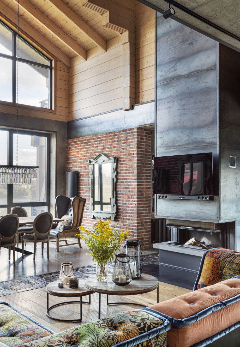 莫斯科河畔的斯堪的纳维亚风情别墅丨俄罗斯莫斯科丨伊琳娜·舍甫琴科(Irina Shevchenko)-14