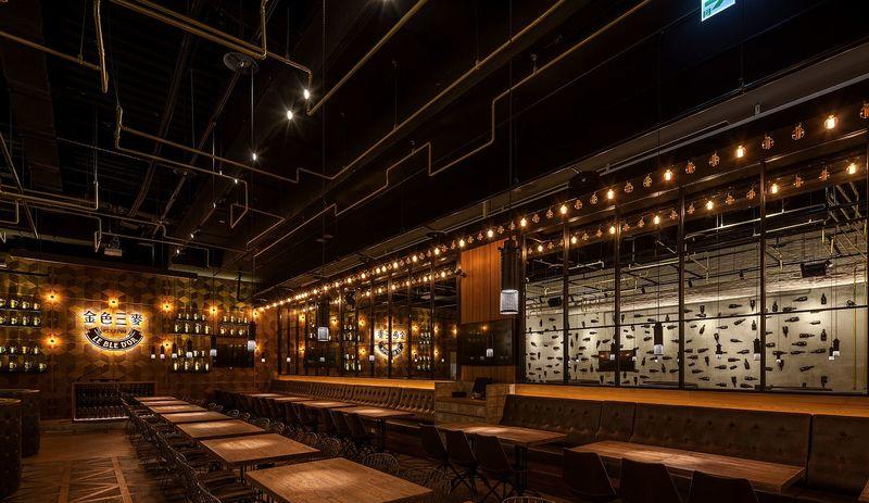 中壢店金色三麥，狂野立體空間的設計魅力-10