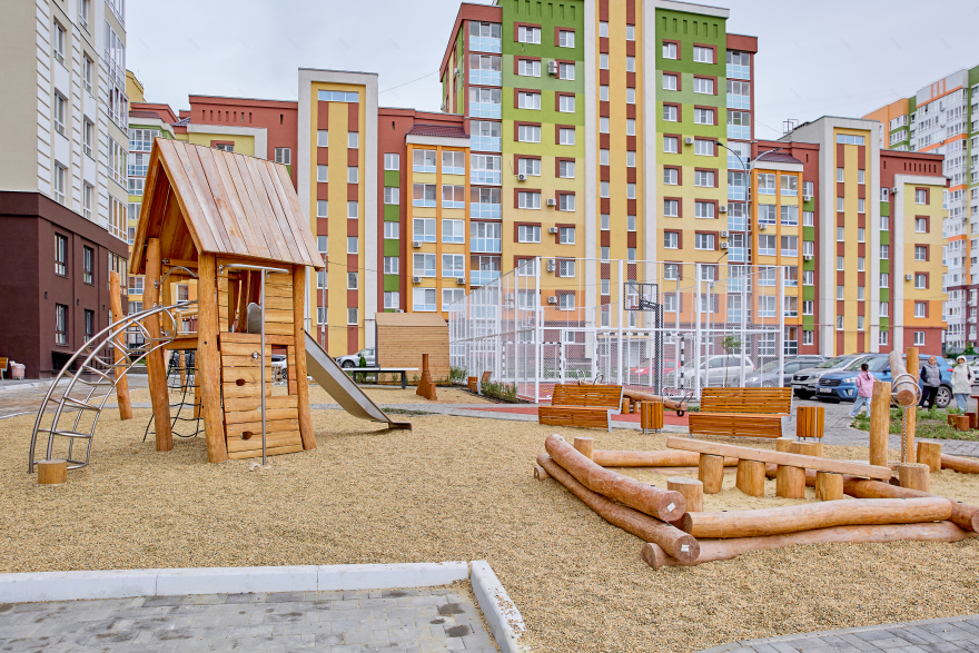 铁路“Самоцветы”住宅周边区域景观美化项目丨俄罗斯萨兰斯克-36