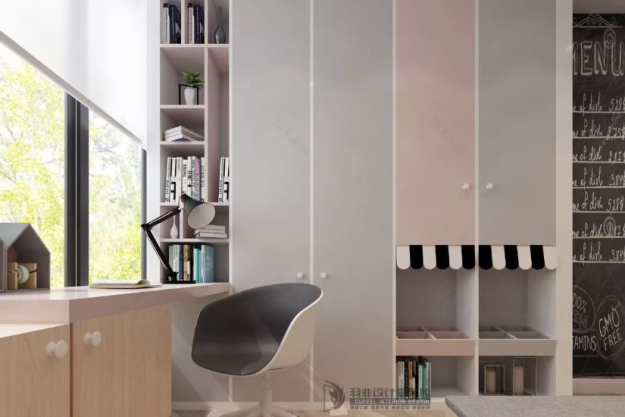 柳州正和城 D 区 96㎡北欧风家居设计——时光的另一面-57