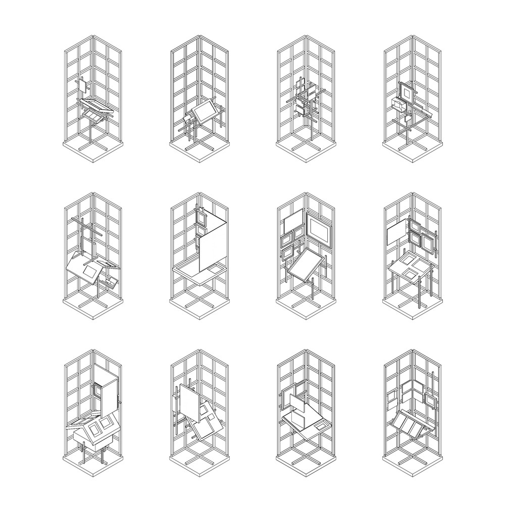 穿越时空的透明迷宫·Beyond Bauhaus 展览设计-15