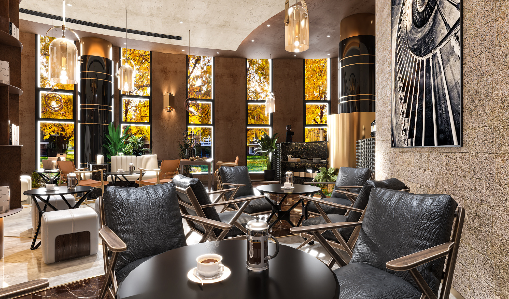 咖啡馆里的诗意与远方-4