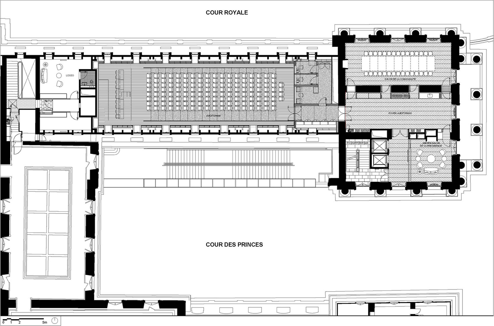 凡尔赛宫金色大厅，法国 / Dominique Perrault Architecture-66
