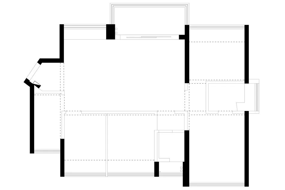 北欧风新演绎 · 110㎡四室改两室丨中国深圳丨凤凰空间-5