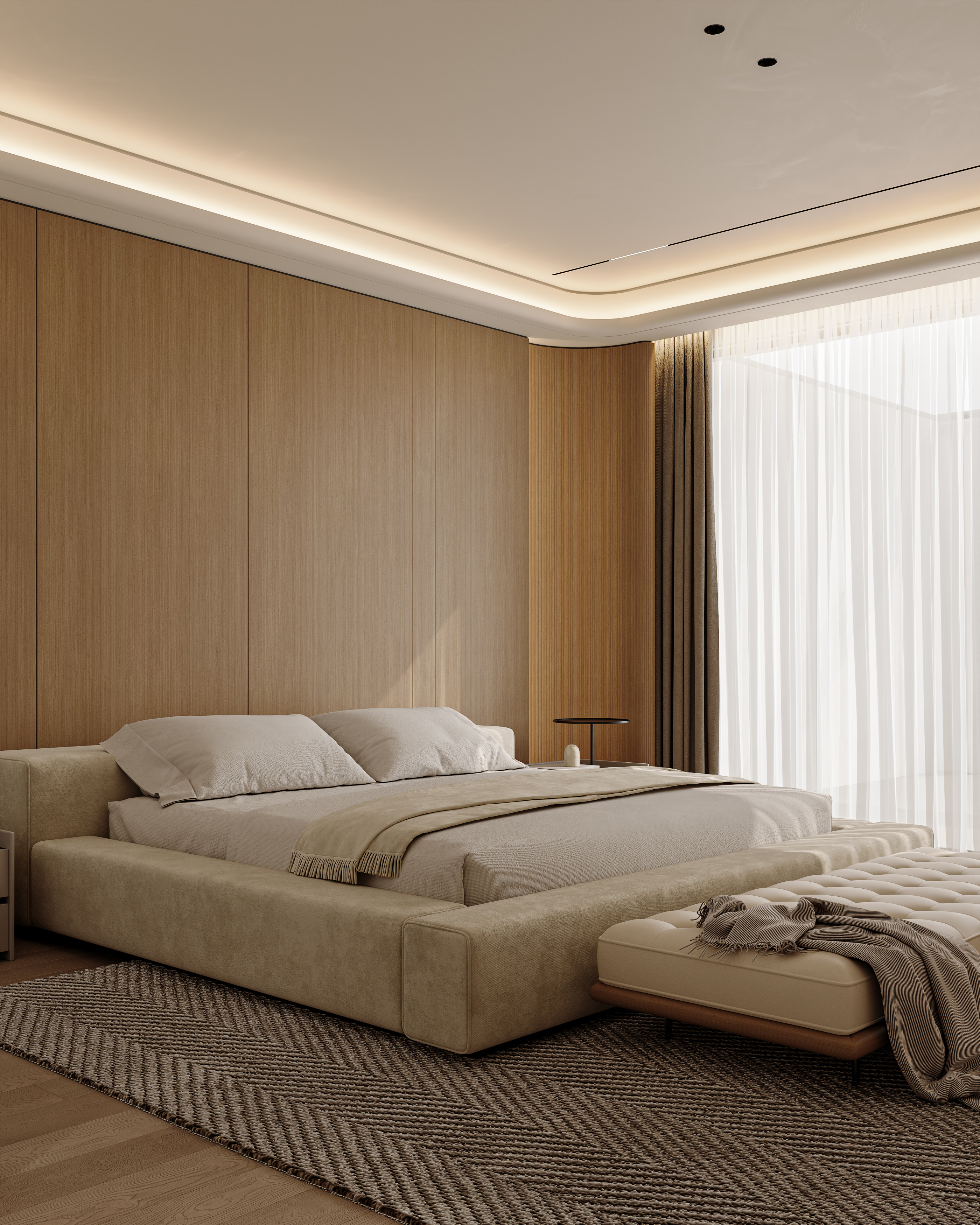 原木奶油别墅豪宅案例丨绘感视觉设计-18