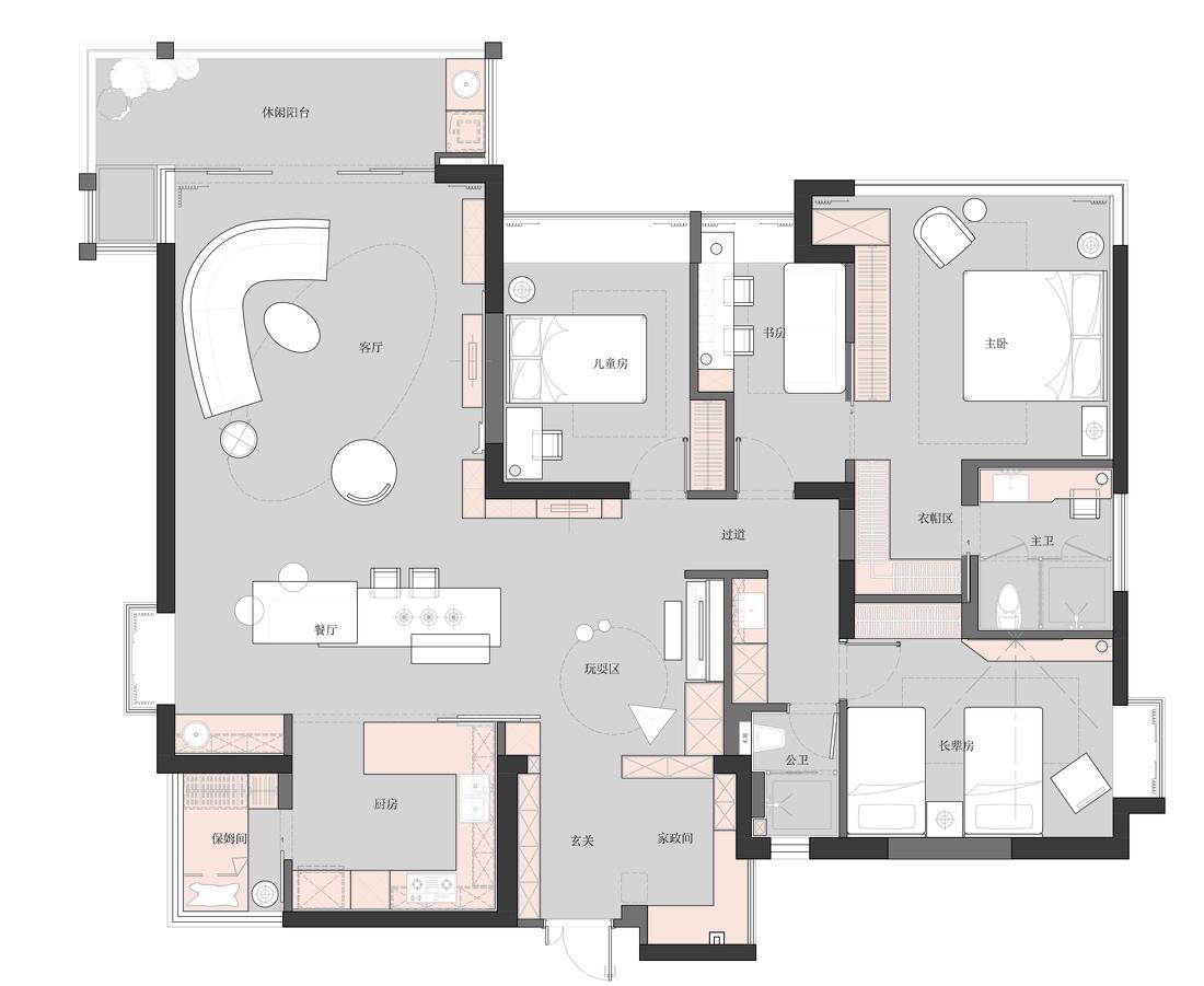 现代平层设计-7