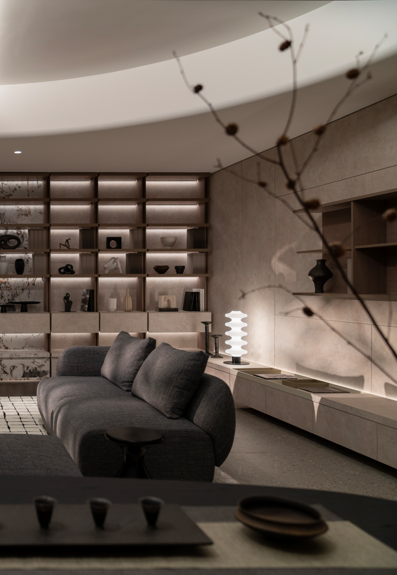 美罗堡总部曦月展厅丨中国宁波丨近境制作-58