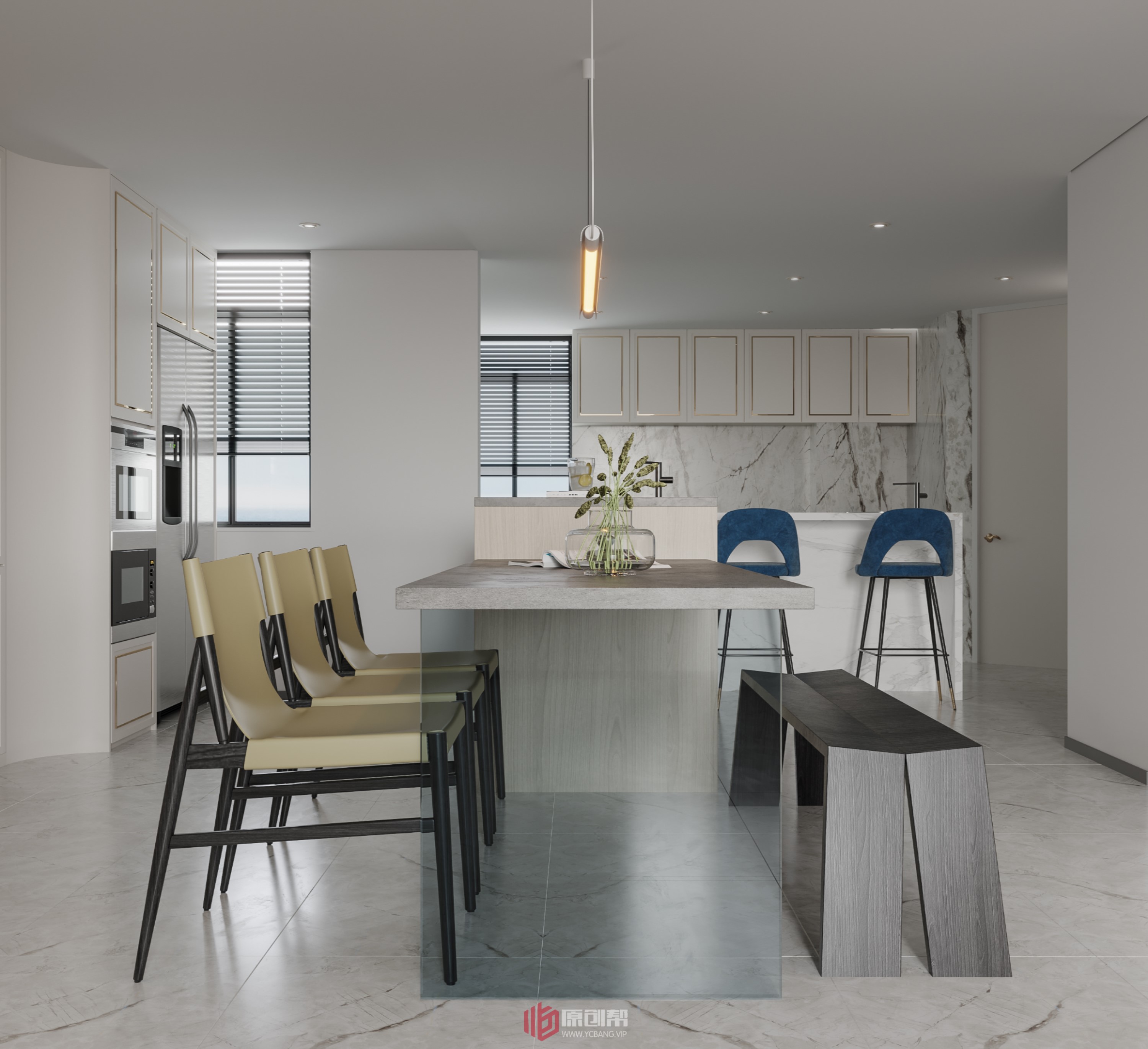 温柔粉系少女心梦幻新家丨中国新余丨新余子拾装饰设计有限公司-11