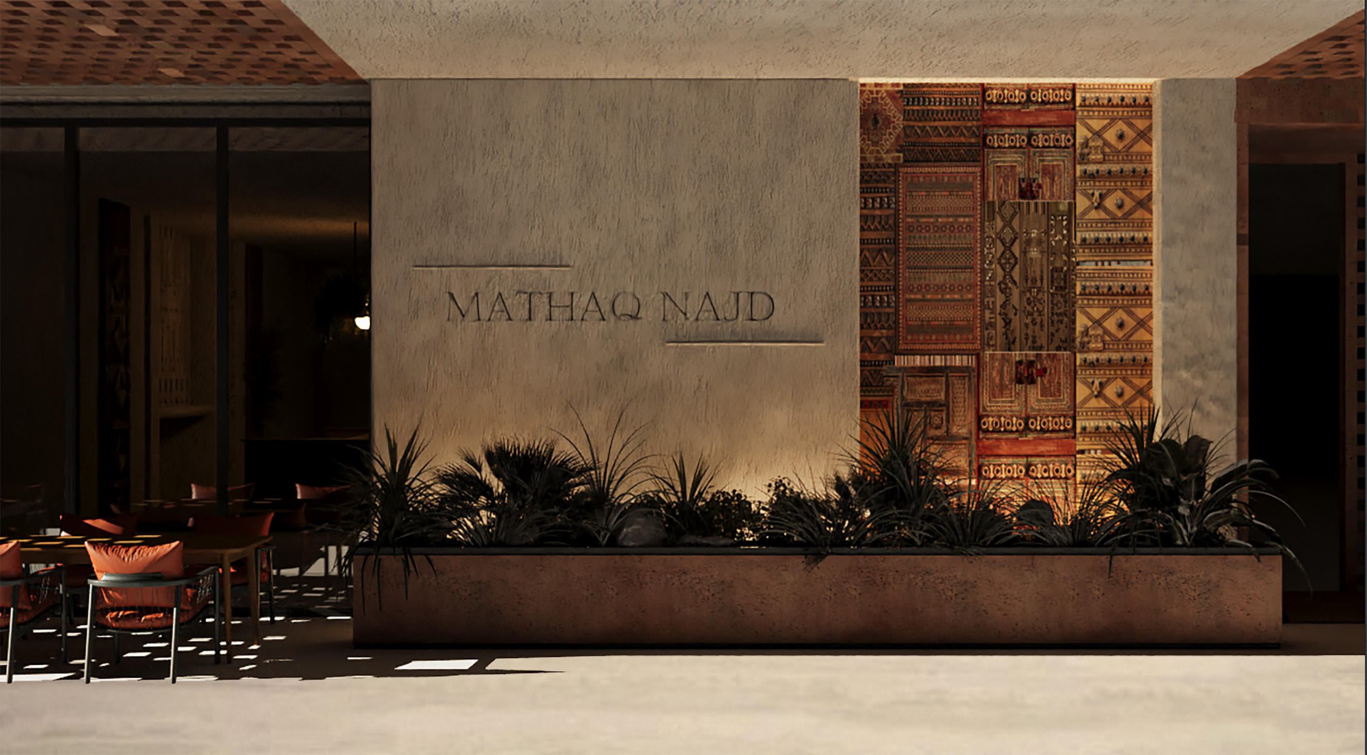 Restaurant Inspired By Najdi Style-7